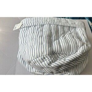 2 Cloud Island Quilted Gauze Round Storage Bins